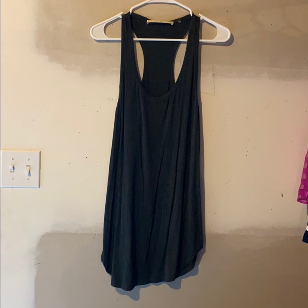 Susan Monaco Medium Heathered Grey Tank Top